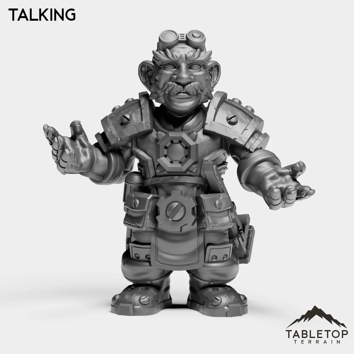 Tabletop Terrain Miniature Talking Gnome High Tinkerer