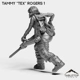 Tabletop Terrain Miniature Tammy “Tex” Rogers