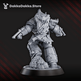 Tabletop Terrain Miniature Tangaroa The 7 Ocean Beast - Prime Armored Master of Space Knights