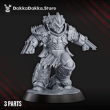 Tabletop Terrain Miniature Tangaroa The 7 Ocean Beast - Prime Armored Master of Space Knights