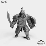 Tabletop Terrain Miniature Tank Sailor Heritage Warrior