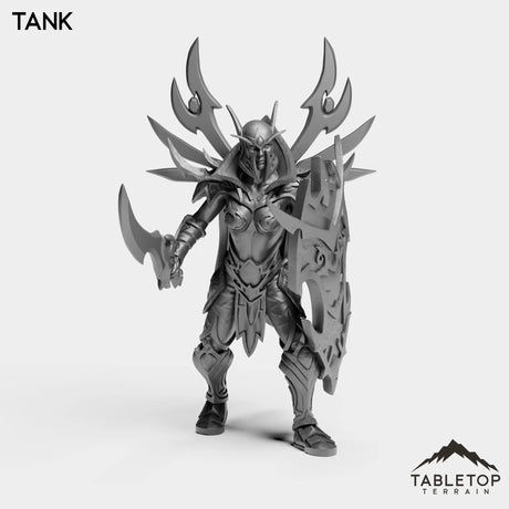 Tabletop Terrain Miniature Tank Void Heritage Female