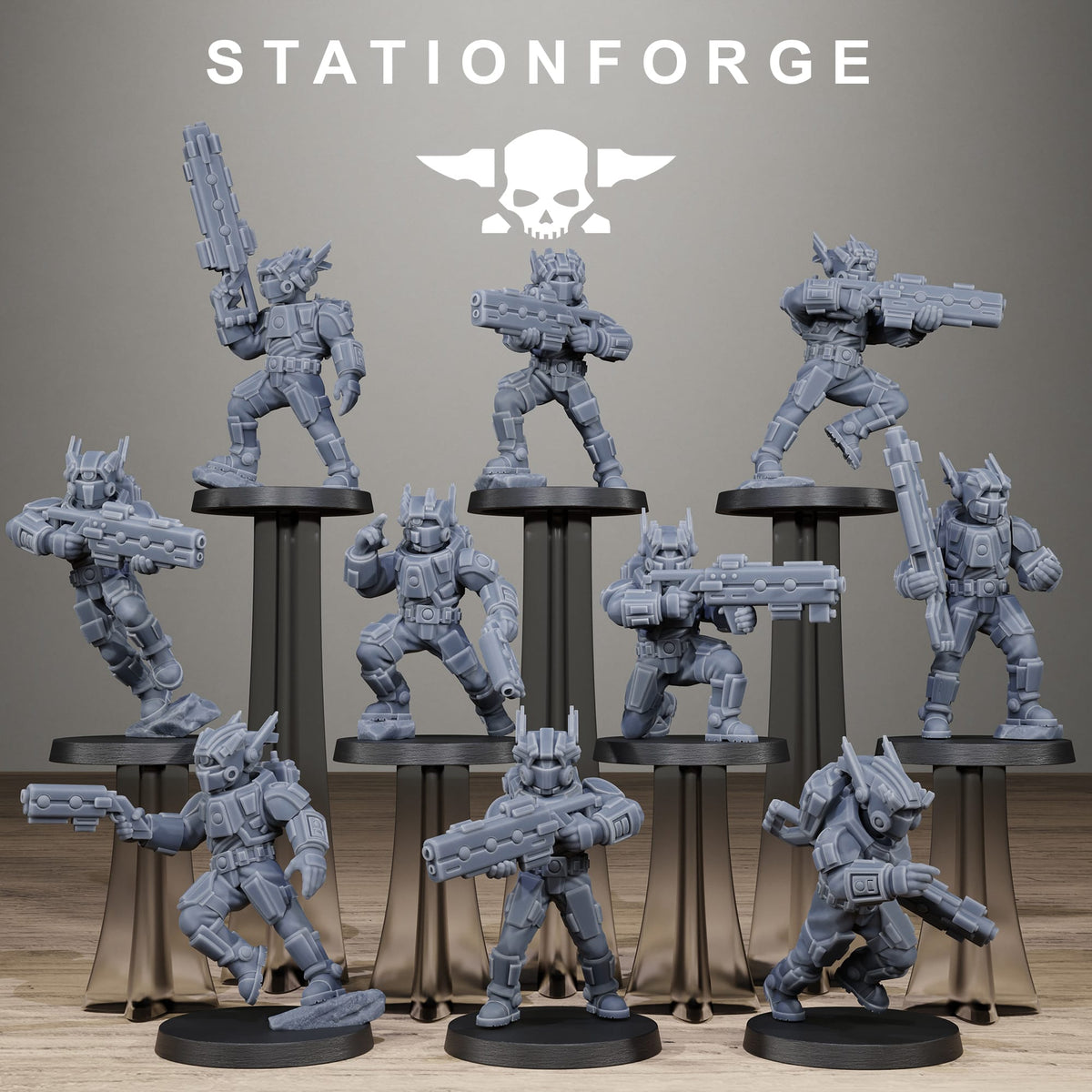 Tabletop Terrain Miniature Tarion Assault Squad 2.0