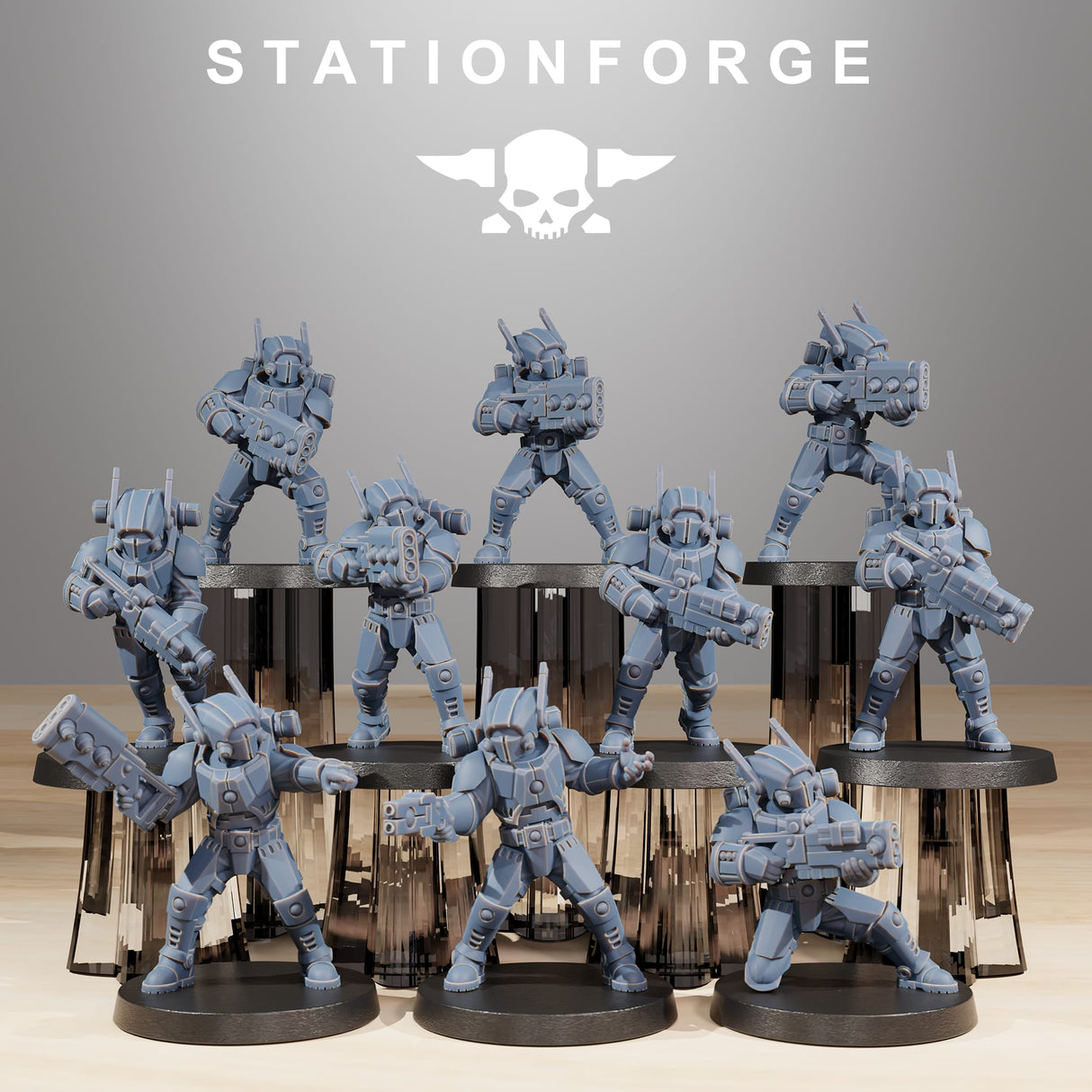 Tabletop Terrain Miniature Tarion Clone Infantry