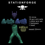 Tabletop Terrain Miniature Tarion Clone Infantry