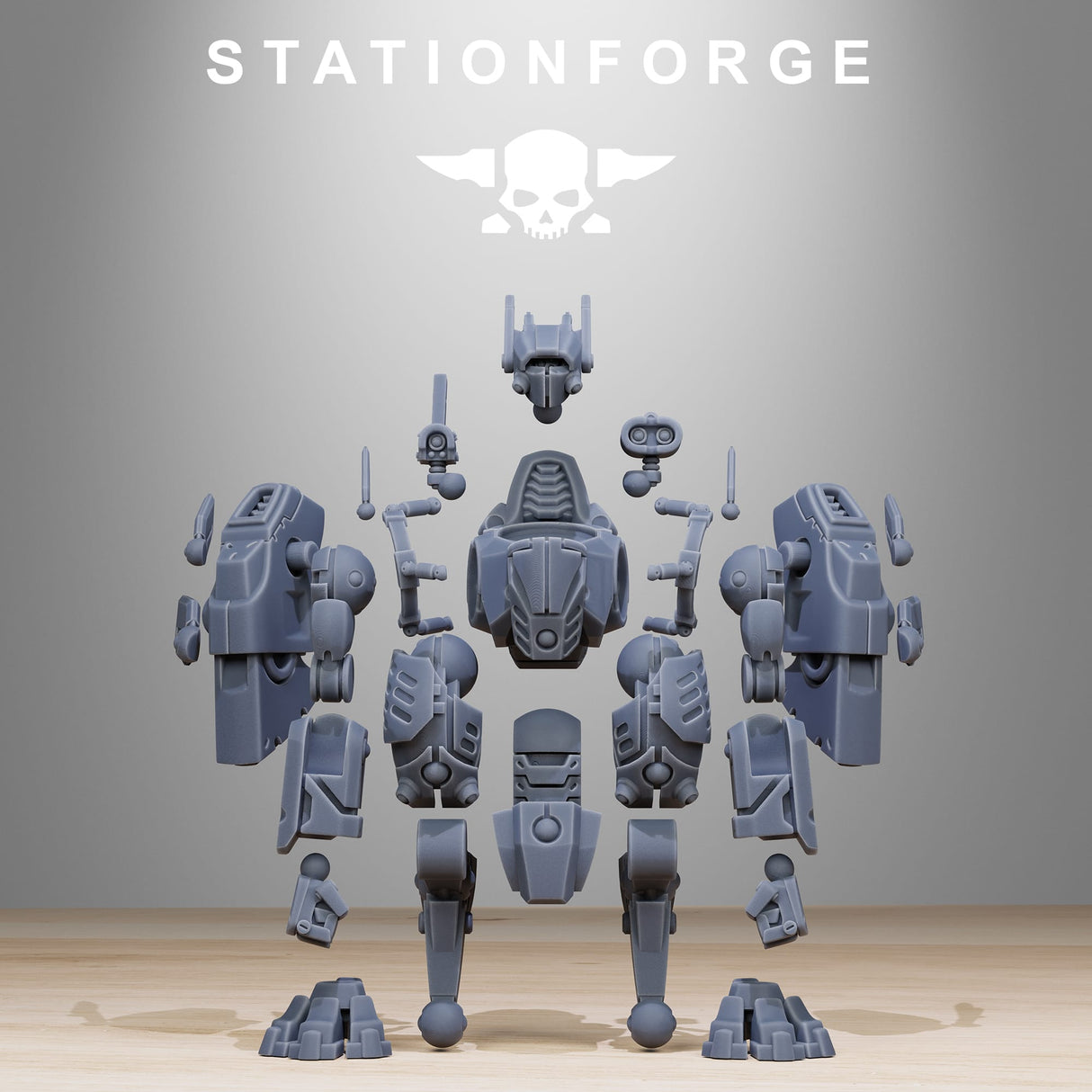 Tabletop Terrain Miniature Tarion Elder Mech Mk1 Builder Kit