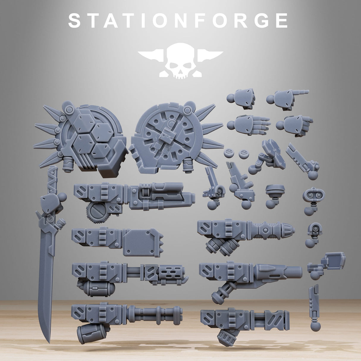Tabletop Terrain Miniature Tarion Elder Mech Mk1 Builder Kit