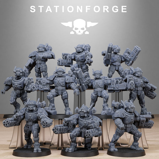 Tabletop Terrain Miniature Tarion Heavy Armored