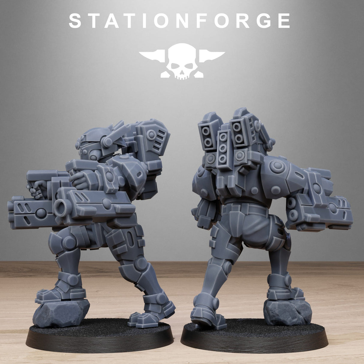 Tabletop Terrain Miniature Tarion Heavy Armored