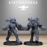 Tabletop Terrain Miniature Tarion Heavy Armored