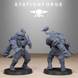 Tabletop Terrain Miniature Tarion Hunters