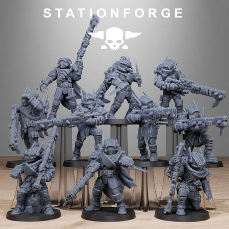 Tabletop Terrain Miniature Tarion Hunters