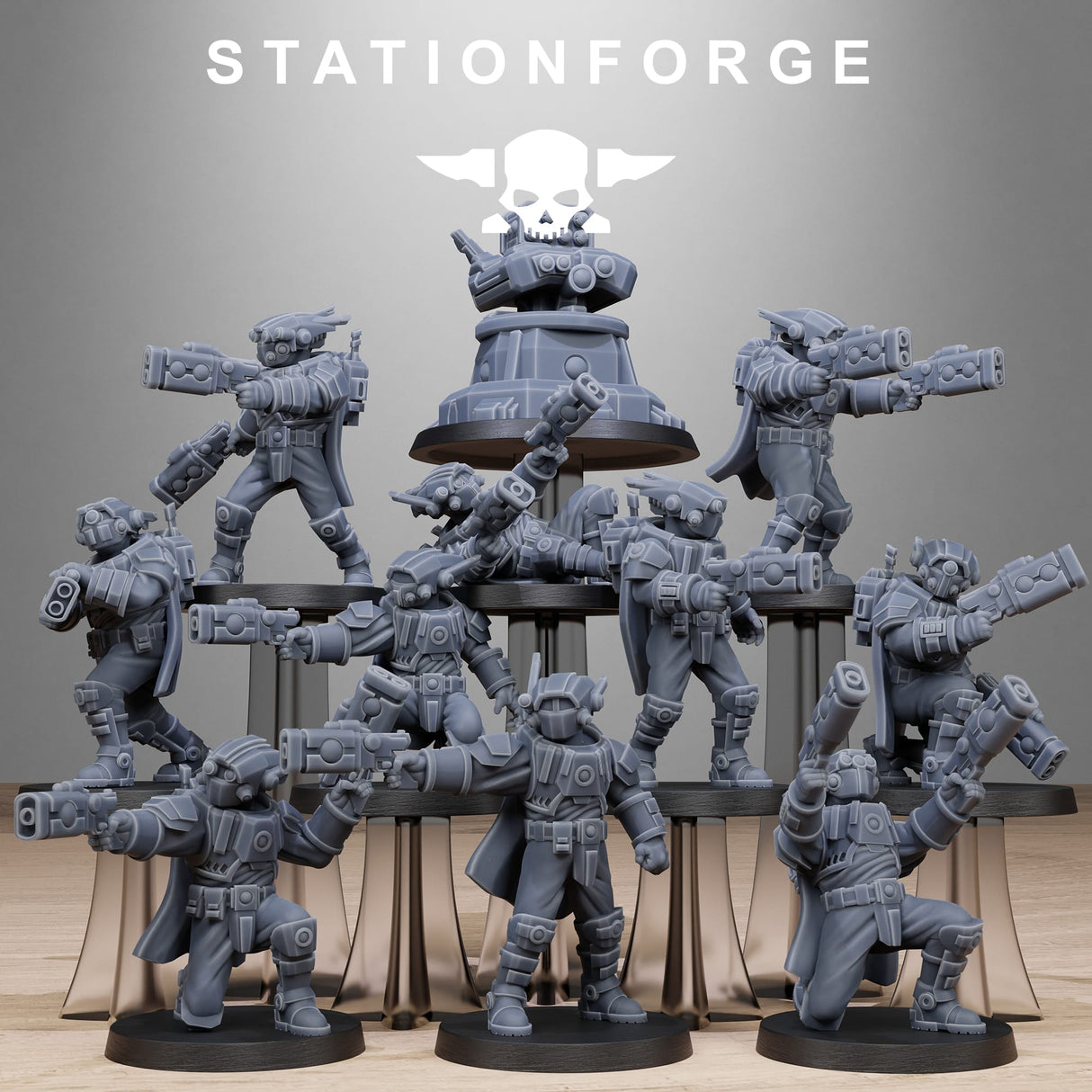 Tabletop Terrain Miniature Tarion Pistoleers