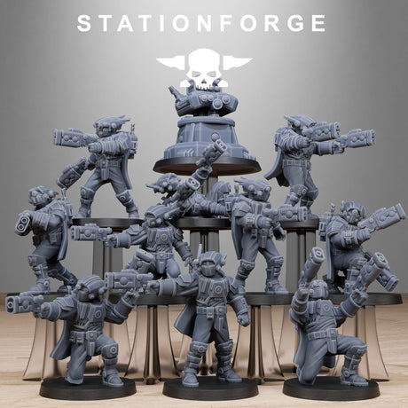 Tabletop Terrain Miniature Tarion Pistoleers