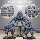 Tabletop Terrain Miniature Tarion Strike Mechs Mk1 Builder Kit