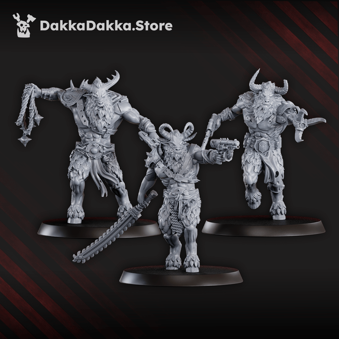 Tabletop Terrain Miniature Techbeasts Squad (part 2)