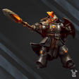 Tabletop Terrain Miniature Techeart Commander