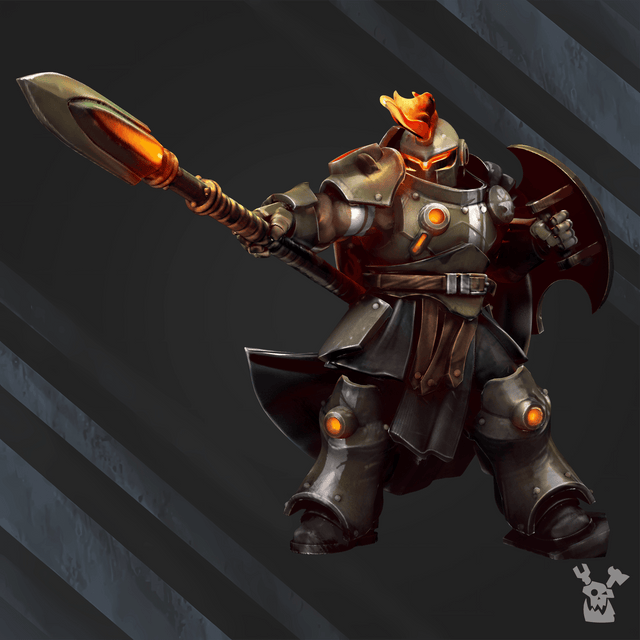 Tabletop Terrain Miniature Techeart Commander