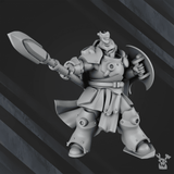 Tabletop Terrain Miniature Techeart Commander
