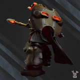 Tabletop Terrain Miniature Techeart Commander