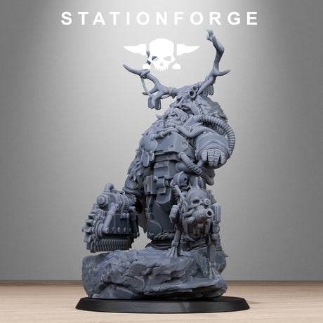 Tabletop Terrain Miniature Techno Savage Druid