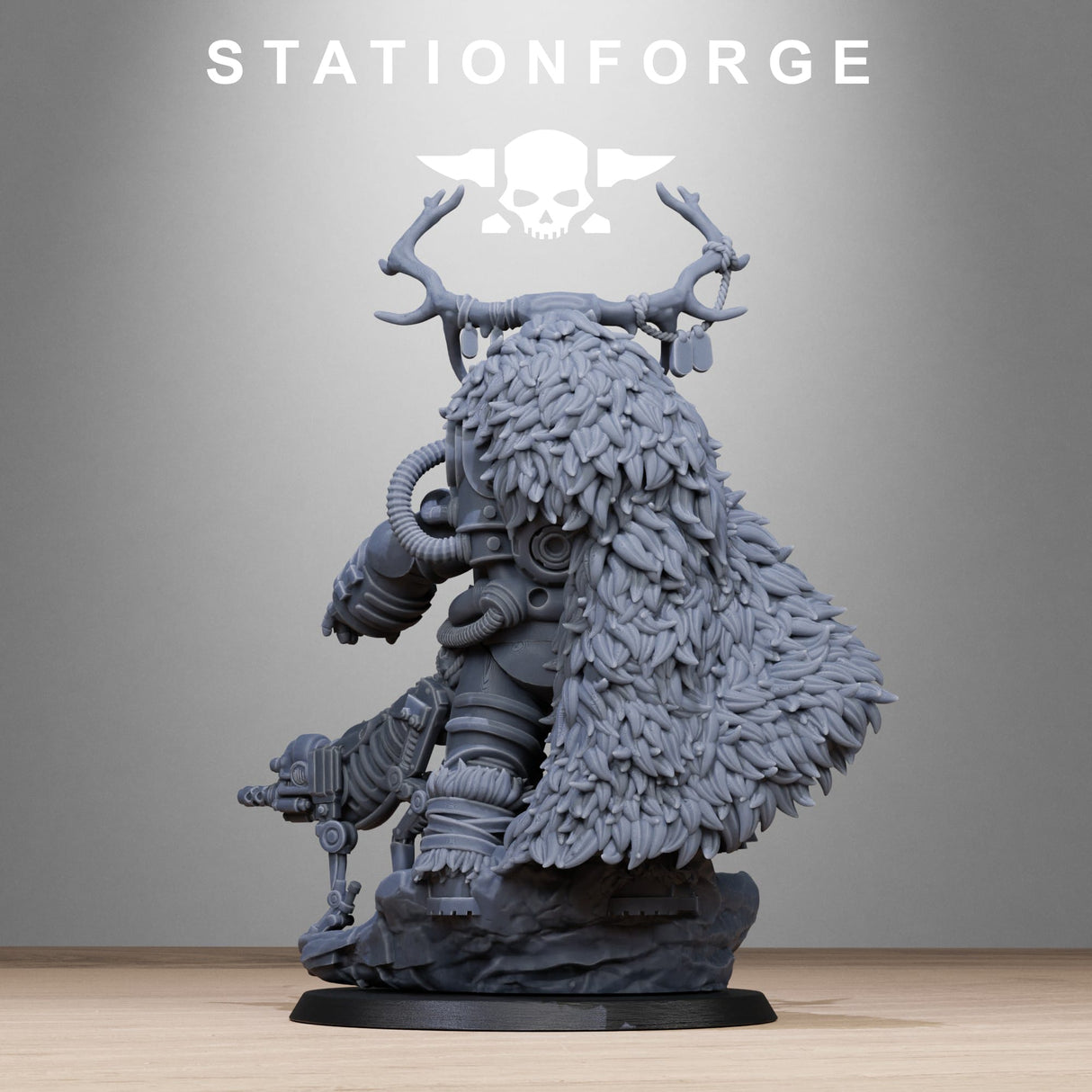 Tabletop Terrain Miniature Techno Savage Druid