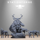 Tabletop Terrain Miniature Techno Savage Druid