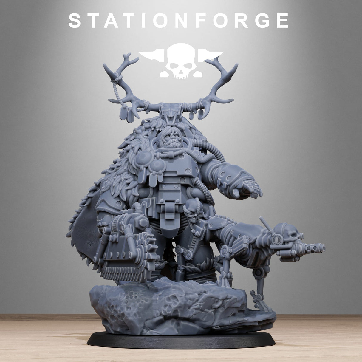 Tabletop Terrain Miniature Techno Savage Druid