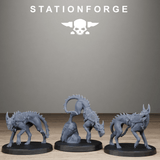 Tabletop Terrain Miniature Techno Savages Vernaxers