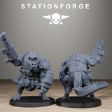 Tabletop Terrain Miniature Techno Savages Vernaxers