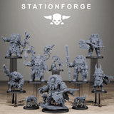 Tabletop Terrain Miniature Techno Savages Vernaxers