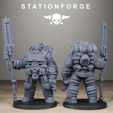 Tabletop Terrain Miniature Techno Savages Vernaxers
