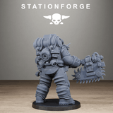 Tabletop Terrain Miniature Techno Savages Vernaxers