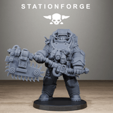 Tabletop Terrain Miniature Techno Savages Vernaxers