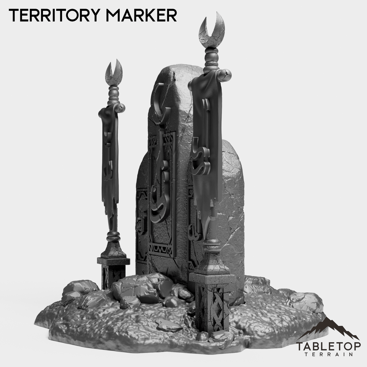 Tabletop Terrain Miniature Territory Marker