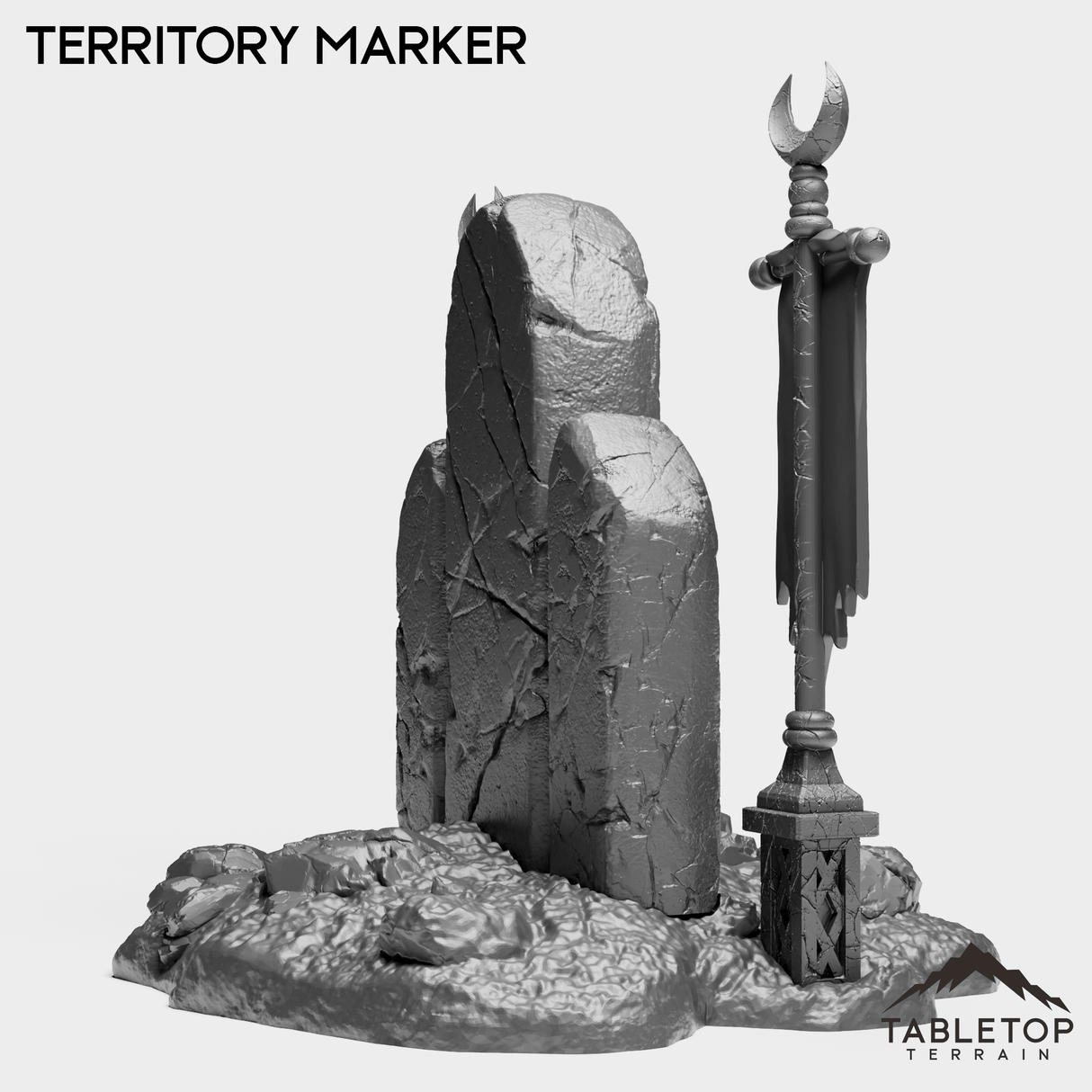 Tabletop Terrain Miniature Territory Marker