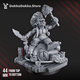 Tabletop Terrain Miniature Thankful, Gobboful, and Blessed (Thanksgiving Promo Model)