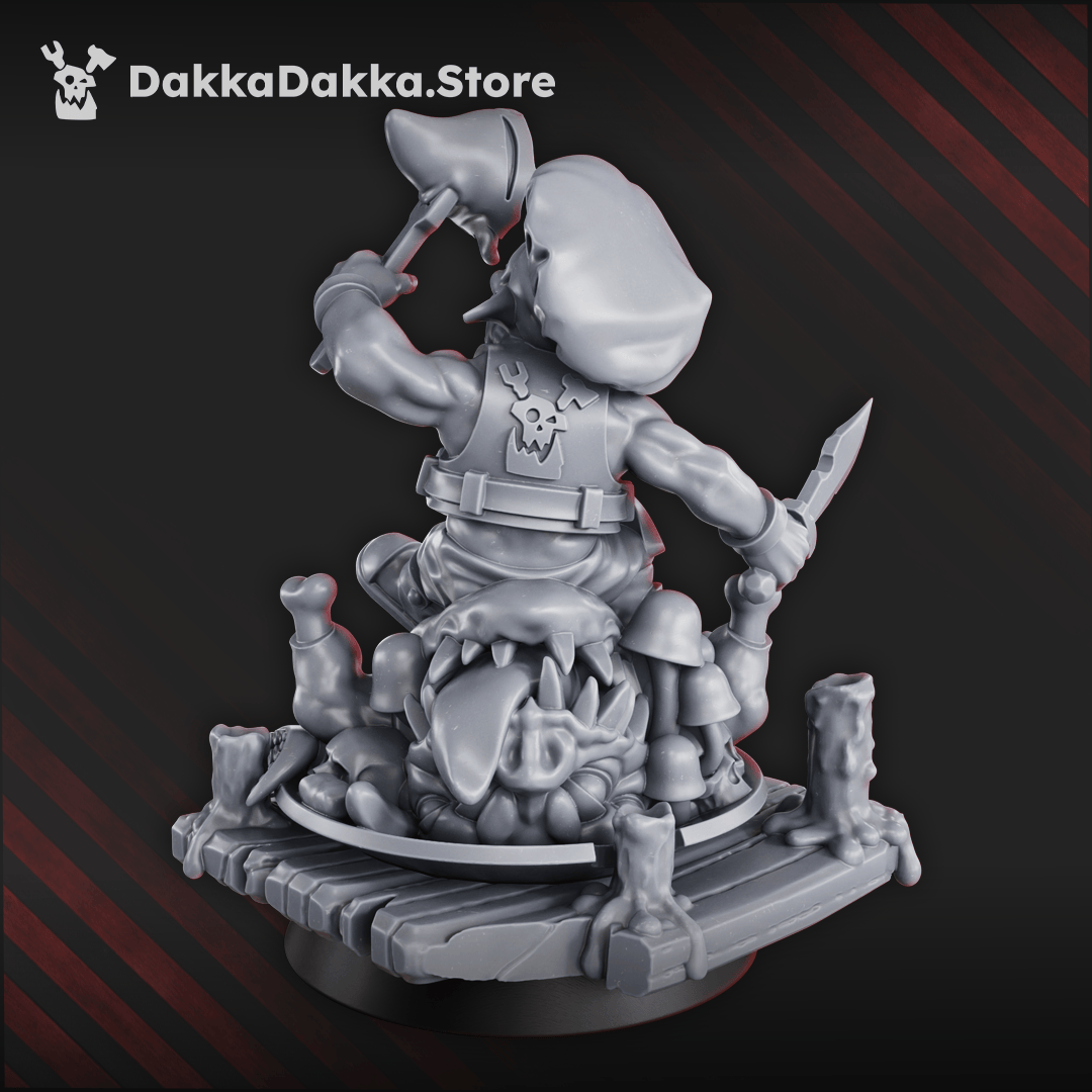 Tabletop Terrain Miniature Thankful, Gobboful, and Blessed (Thanksgiving Promo Model)