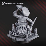 Tabletop Terrain Miniature Thankful, Gobboful, and Blessed (Thanksgiving Promo Model)