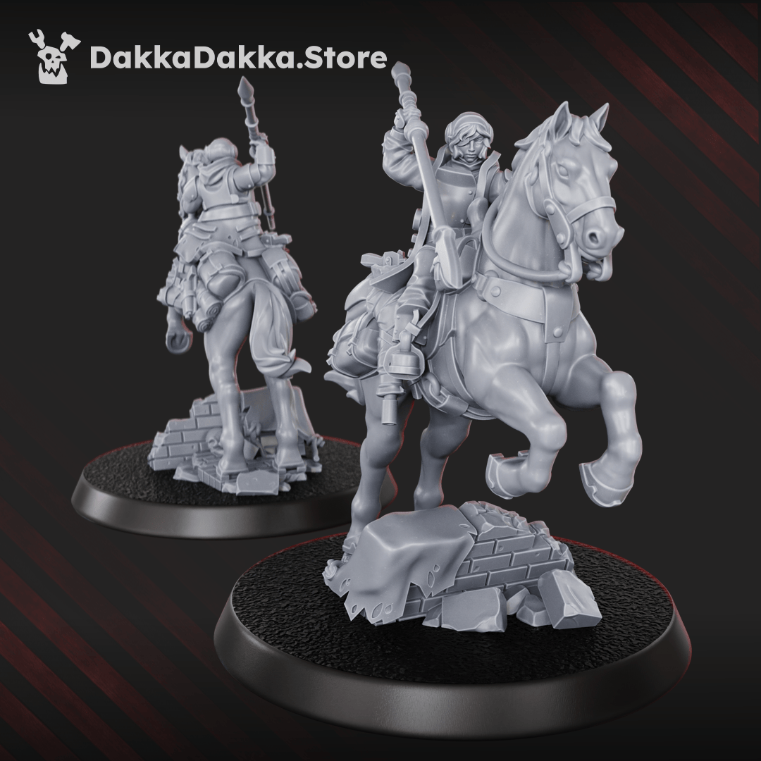 Tabletop Terrain Miniature The Alcat Rats Assault Riders Squad (x5)