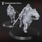 Tabletop Terrain Miniature The Alcat Rats Assault Riders Squad (x5)
