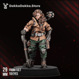 Tabletop Terrain Miniature The Alcat Rats Garrison Commander