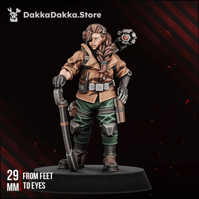 Tabletop Terrain Miniature The Alcat Rats Garrison Commander