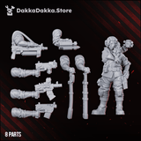 Tabletop Terrain Miniature The Alcat Rats Garrison Commander