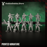 Tabletop Terrain Miniature The Alcat Rats Heavy Infantry (complete kit)