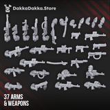 Tabletop Terrain Miniature The Alcat Rats Infantry Squad (build kit)