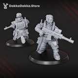 Tabletop Terrain Miniature The Alcat Rats Infantry Squad (x15)