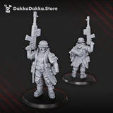 Tabletop Terrain Miniature The Alcat Rats Infantry Squad (x15)
