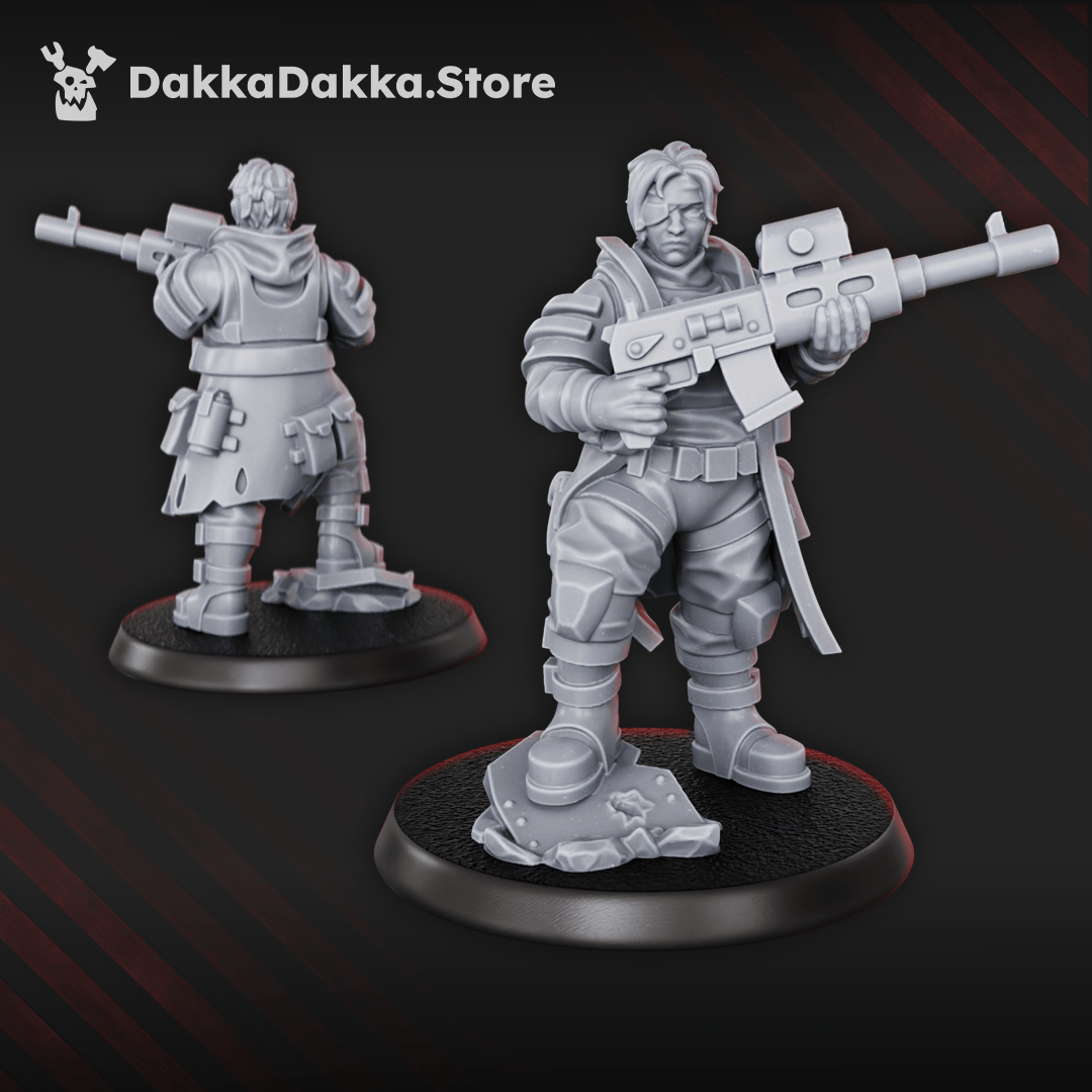 Tabletop Terrain Miniature The Alcat Rats Infantry Squad (x15)