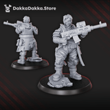 Tabletop Terrain Miniature The Alcat Rats Infantry Squad (x15)